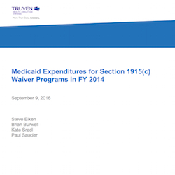Medicaid spent $776 million on HCBS waivers for older adults in 2014, CMS says