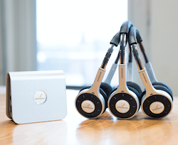The GLS 2.0 wireless group listening system.