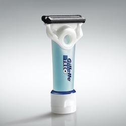 The Gillette Treo assisted shaving razor.