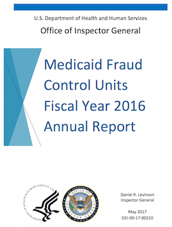 MFCU efforts result in 19 assisted living convictions, $168,991 in recoveries in FY 2016: OIG report