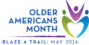 Older Americans Month logo for 2016