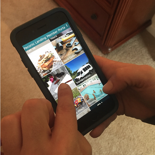 Residents, staff reap rewards from retirement community’s smartphone app