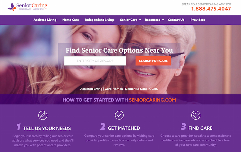 New referral site launches for senior living communities