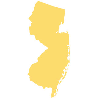 outline of New Jersey