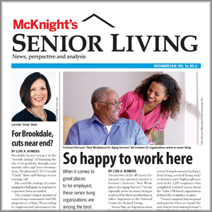 McKnight's Senior Living, December 2018