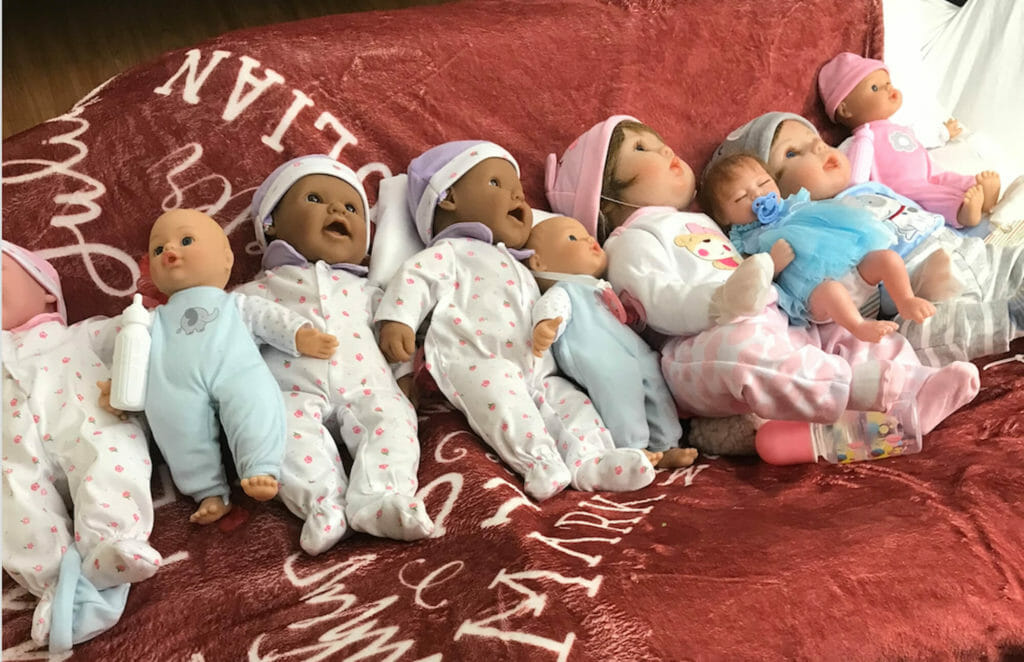 Doll donations benefit residents with dementia