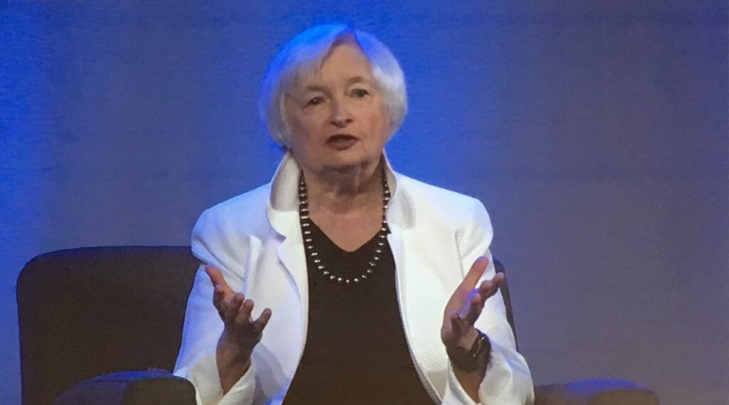 Former Fed Chair Janet Yellen talks about recession, minimum wage, immigration, entitlements and ‘root canal economics’