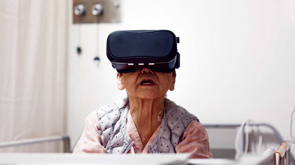 Thousands of nursing home, assisted living residents receive VR headset gifts as respite from unfolding war in Israel