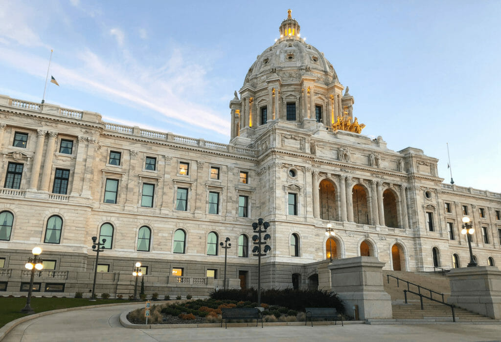 Minnesota Capitol building exterior