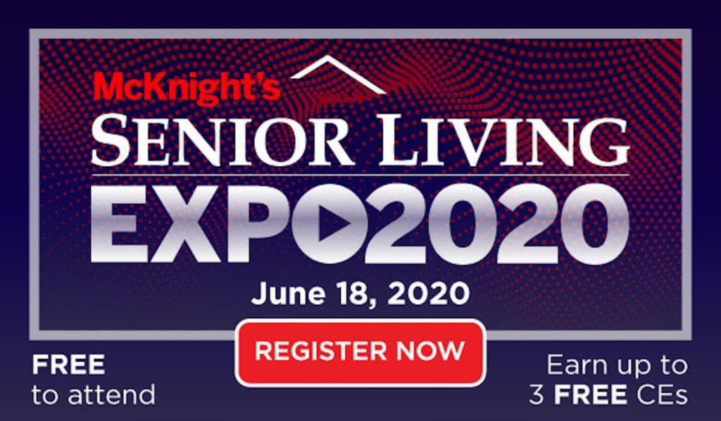 McKnight’s Senior Living Online Expo set for June 18