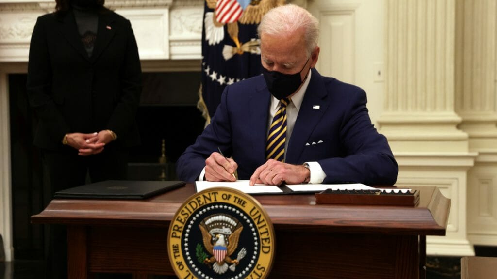 Biden orders OSHA to do more to protect workers from COVID-19
