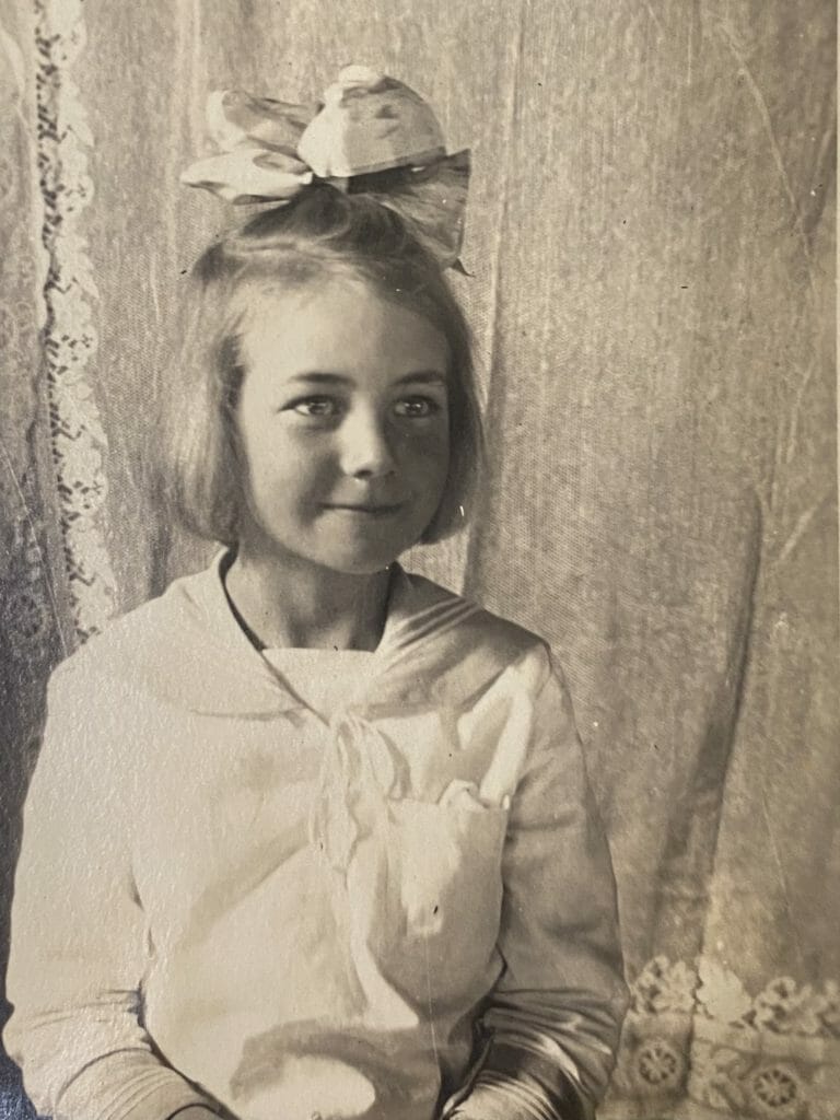 Old photo of a child
