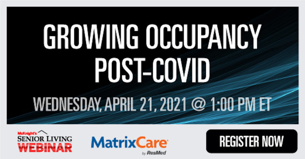 Earn a CE credit April 21 while learning how to increase post-pandemic occupancy