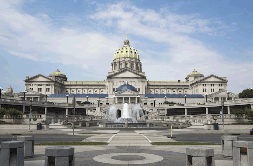PA state capitol