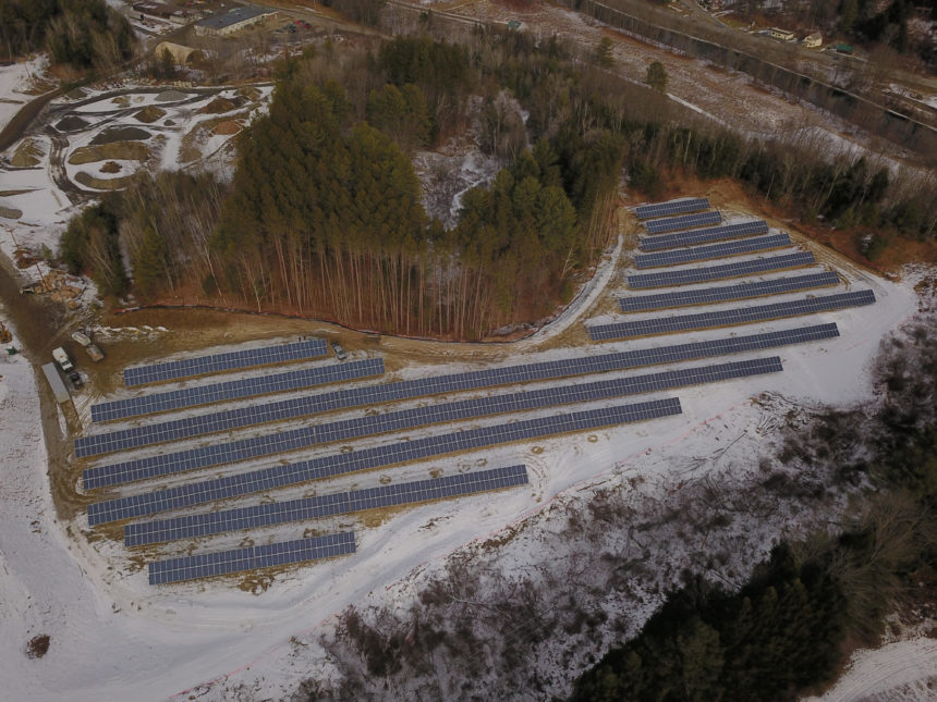 Solar farm at Terrace Communities