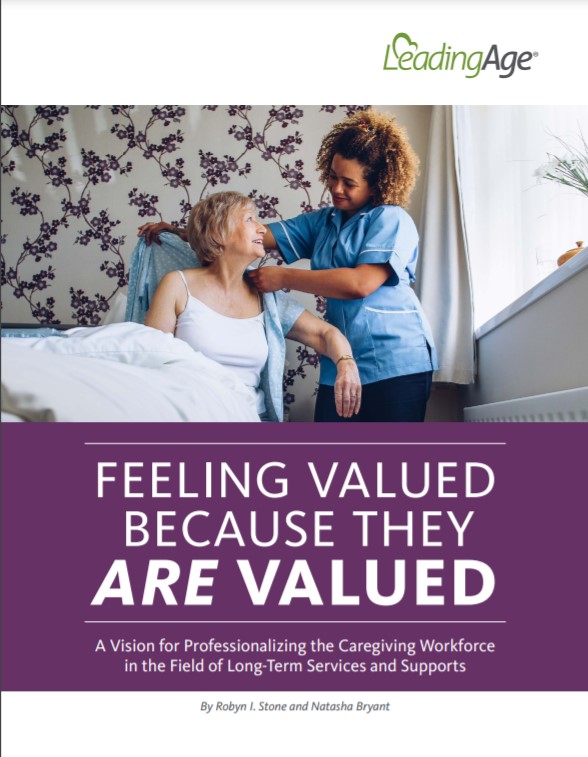 LeadingAge Workforce Vision Report Cover