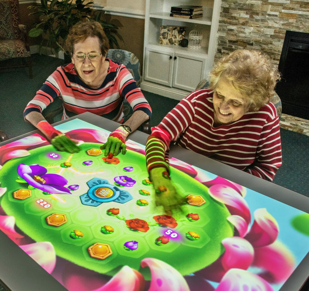 CCRC uses interactive gaming system to improve residents’ quality of life