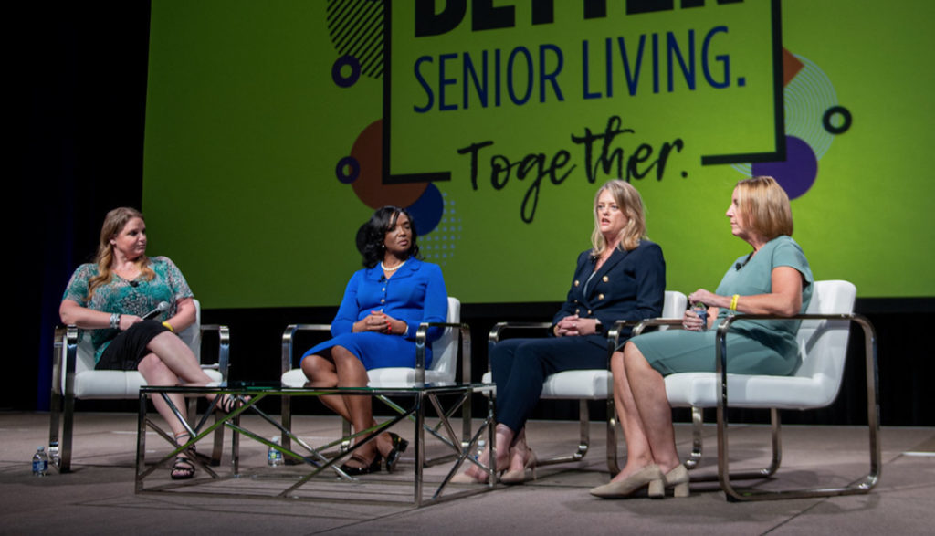 Female senior living executives deliver insights from the C-suite