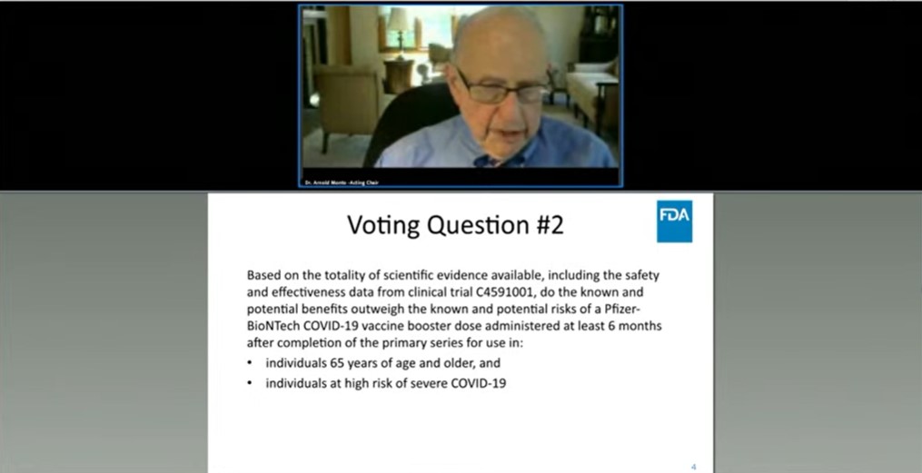 FDA panel supports COVID-19 boosters for older adults, healthcare workers but votes against general distribution