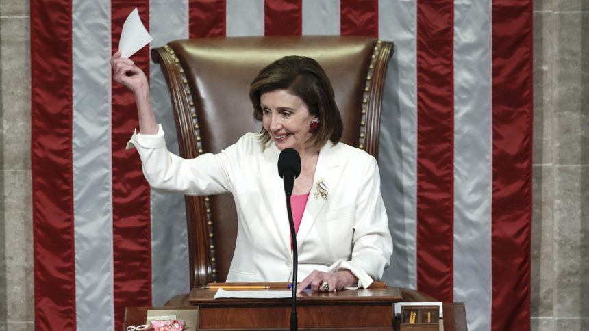 Speaker of the House Nancy Pelosi (D-CA)