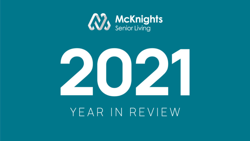 McKnight's Senior Living Year in Review 2021 logo