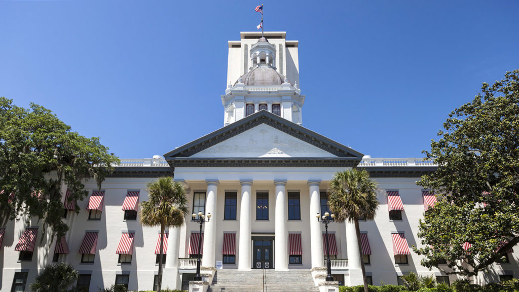 Florida capitol in Tallahassee