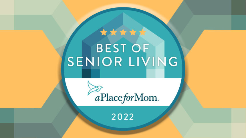 A Place for Mom 2022 Best of Senior Living logo