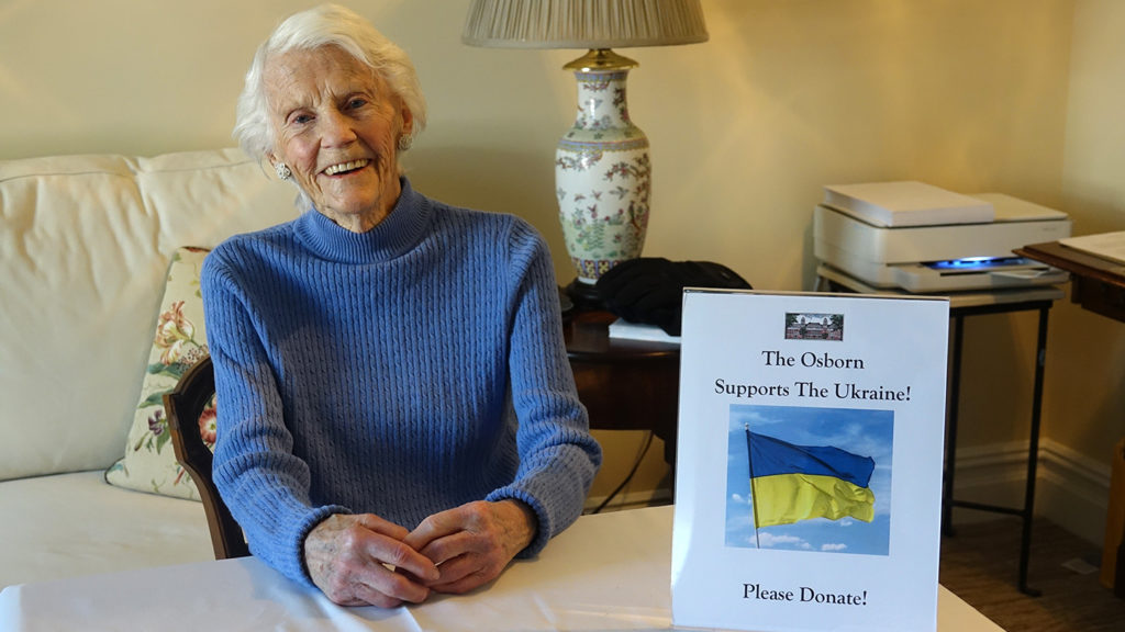 Residents raise Ukraine relief funds