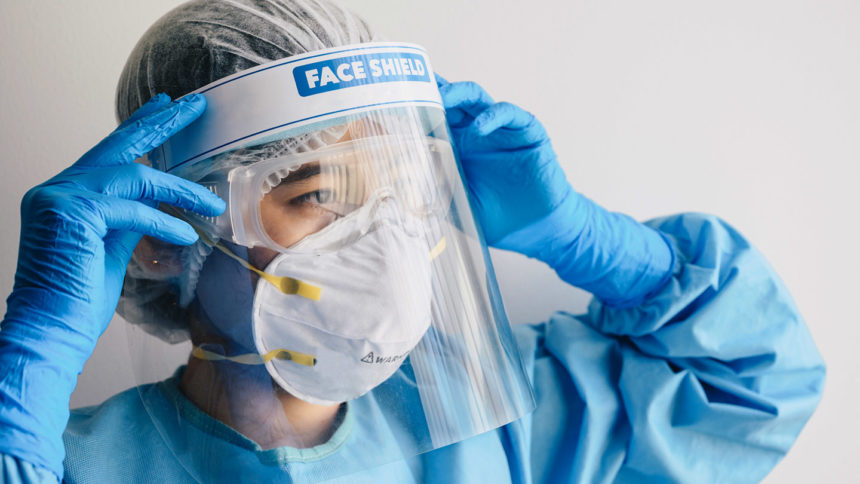 PPE while protecting healthcare workers from exposure to the COVID-19 virus in healthcare settings.
