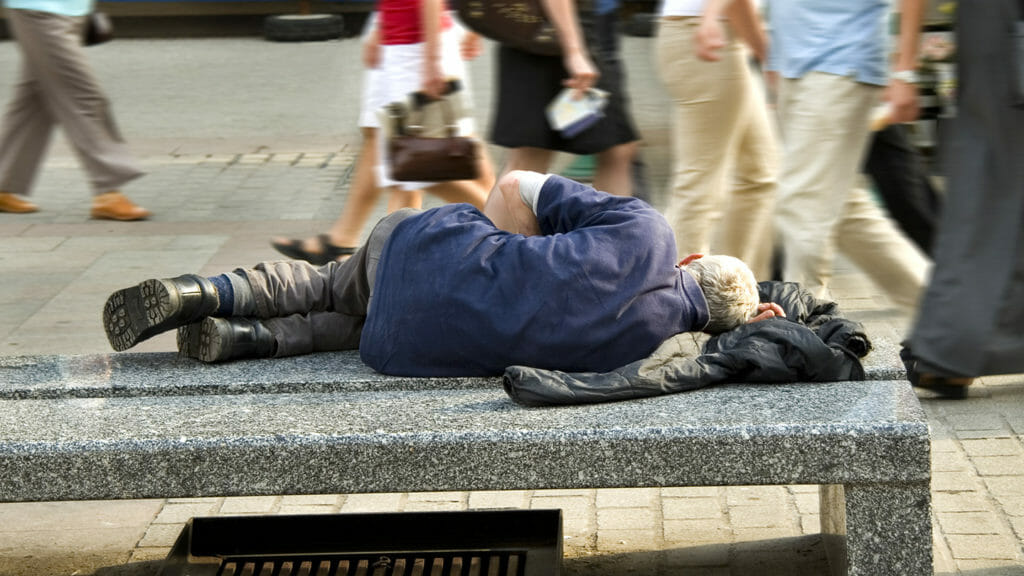 Homelessness increases mortality risk for older adults