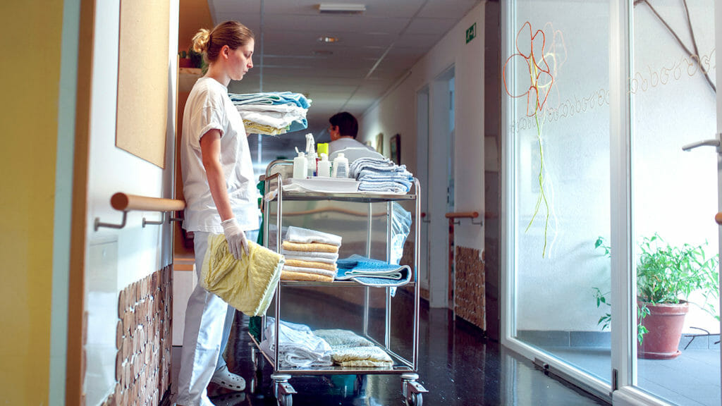Outsourcing movement grows in long-term care laundries