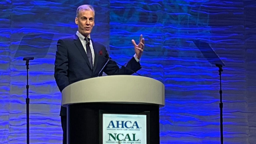 ‘You are going to make it,’ AHCA/NCAL CEO Mark Parkinson tells long-term care providers