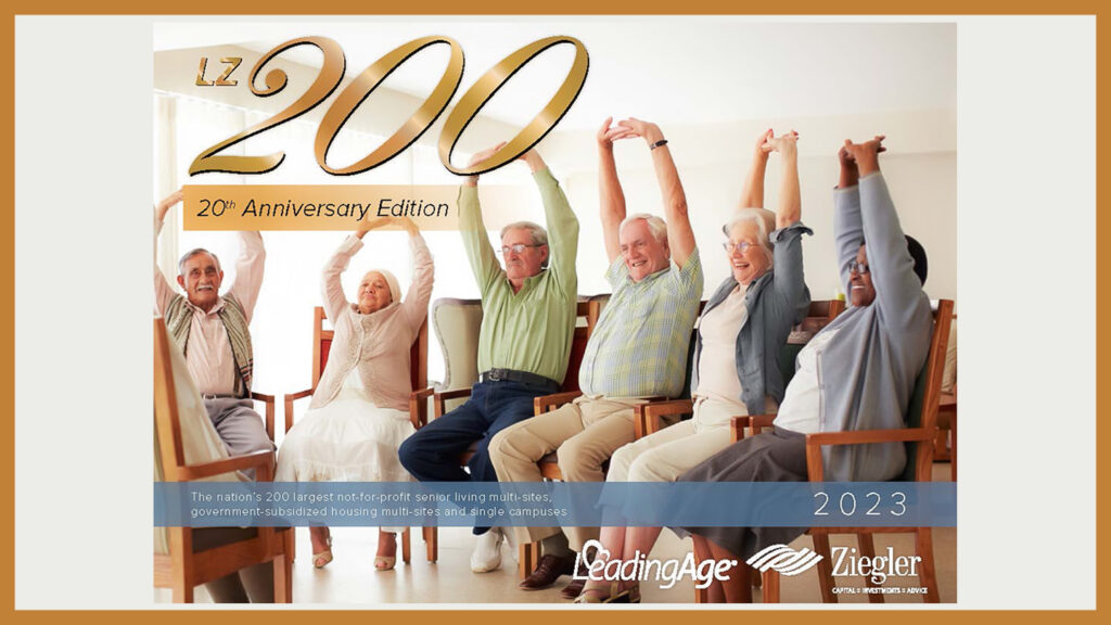 Senior living a growth area for LeadingAge Ziegler 200 not-for-profit providers