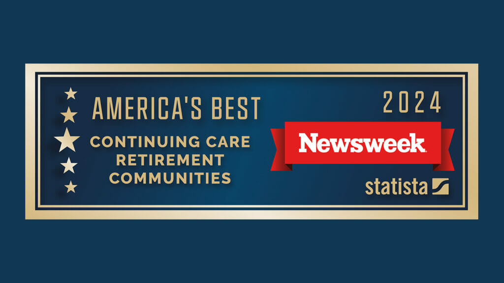 Newsweek / Statista America's Best Continuing Care Retirement Communities 2024 logo