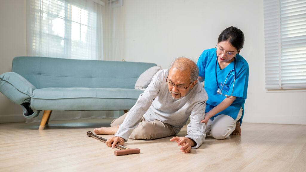 Pneumatic posture-training device helps seniors’ falls prevention efforts