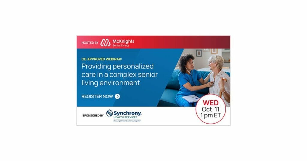 Providing personalized care in a complex senior living environment