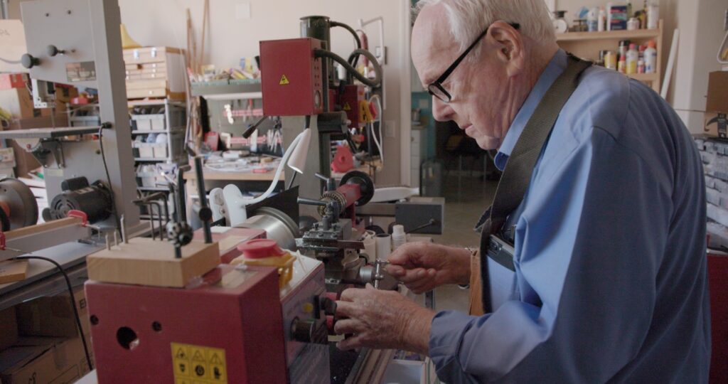 102-year-old inventor, many (100-word) stories to tell