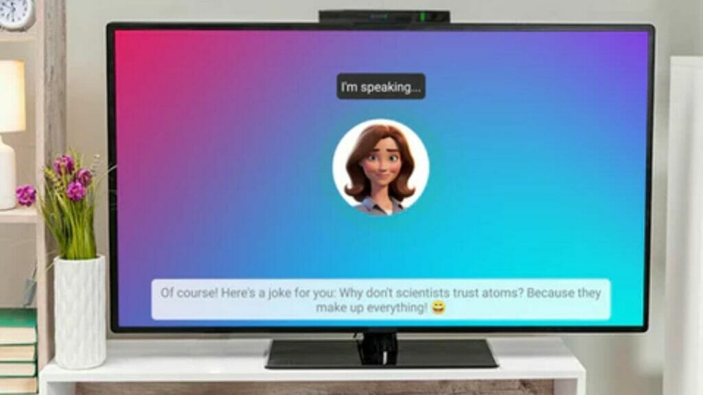New AI brings Joy to seniors via TV-screen avatar