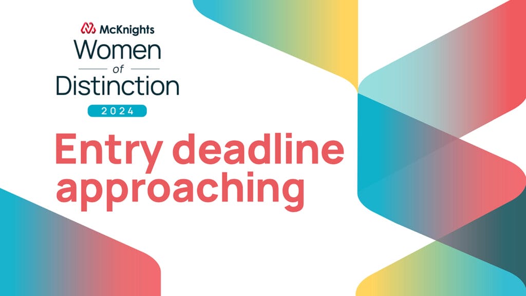 Friday is nomination deadline for 2024 McKnight’s Women of Distinction awards