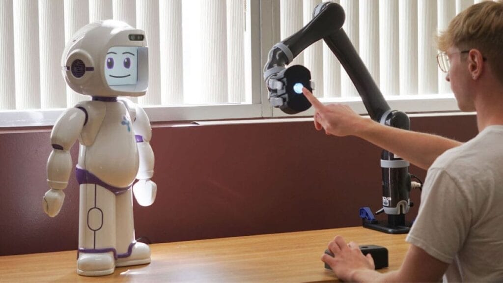 Robot, robotic-arm duo aid in new test for post-stroke rehab, mobility