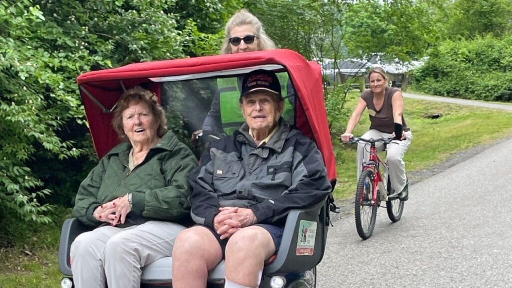 Residents shift into gear on bike excursion